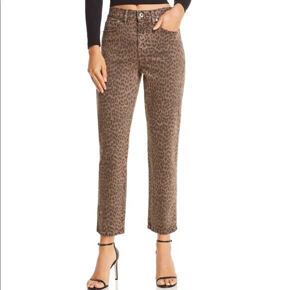 pistola Denim - Pistola Leopard Print Jean